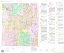 Load image into Gallery viewer, Soil Landscapes of the Braidwood 1:100 000 Sheet map