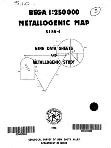 Bega (and Mallacoota) Metallogenic Map Explanatory Notes (1978)