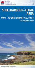 Load image into Gallery viewer, Shellharbour-Kiama Area Coastal Quaternary Geology Map, 1st edition
