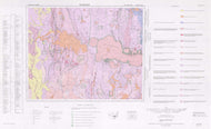 Bathurst 1:250,000 Tectonic Map, 1st edition