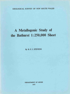 Bathurst Metallogenic Map Explanatory Notes (1975)