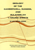 Camberwell, Dungog & Bulahdelah Explanatory Notes, 1:100,000, 1991
