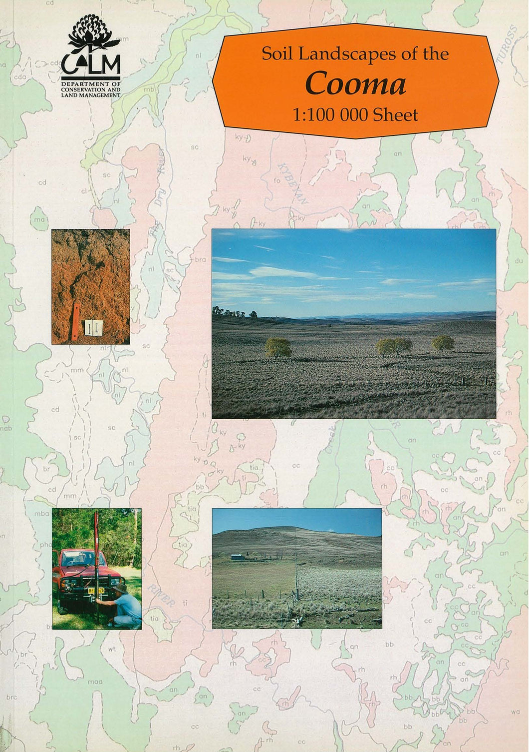 Soil Landscapes of the Cooma 1:100 000 Sheet report cover