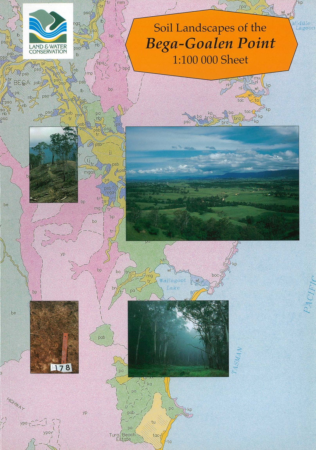 Soil Landscapes of the Bega 1:100 000 Sheet report cover