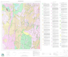 Load image into Gallery viewer, Soil Landscapes of the Braidwood 1:100 000 Sheet map
