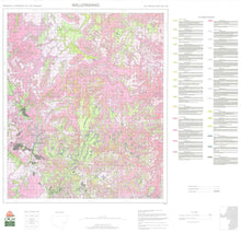 Load image into Gallery viewer, Soil Landscapes of the Wallerawang 1:100 000 Sheet map
