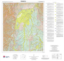 Load image into Gallery viewer, Soil Landscapes of the Penrith 1:100 000 Sheet map
