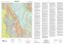 Load image into Gallery viewer, Soil Landscapes of the Tamworth 1:100 000 Sheet map
