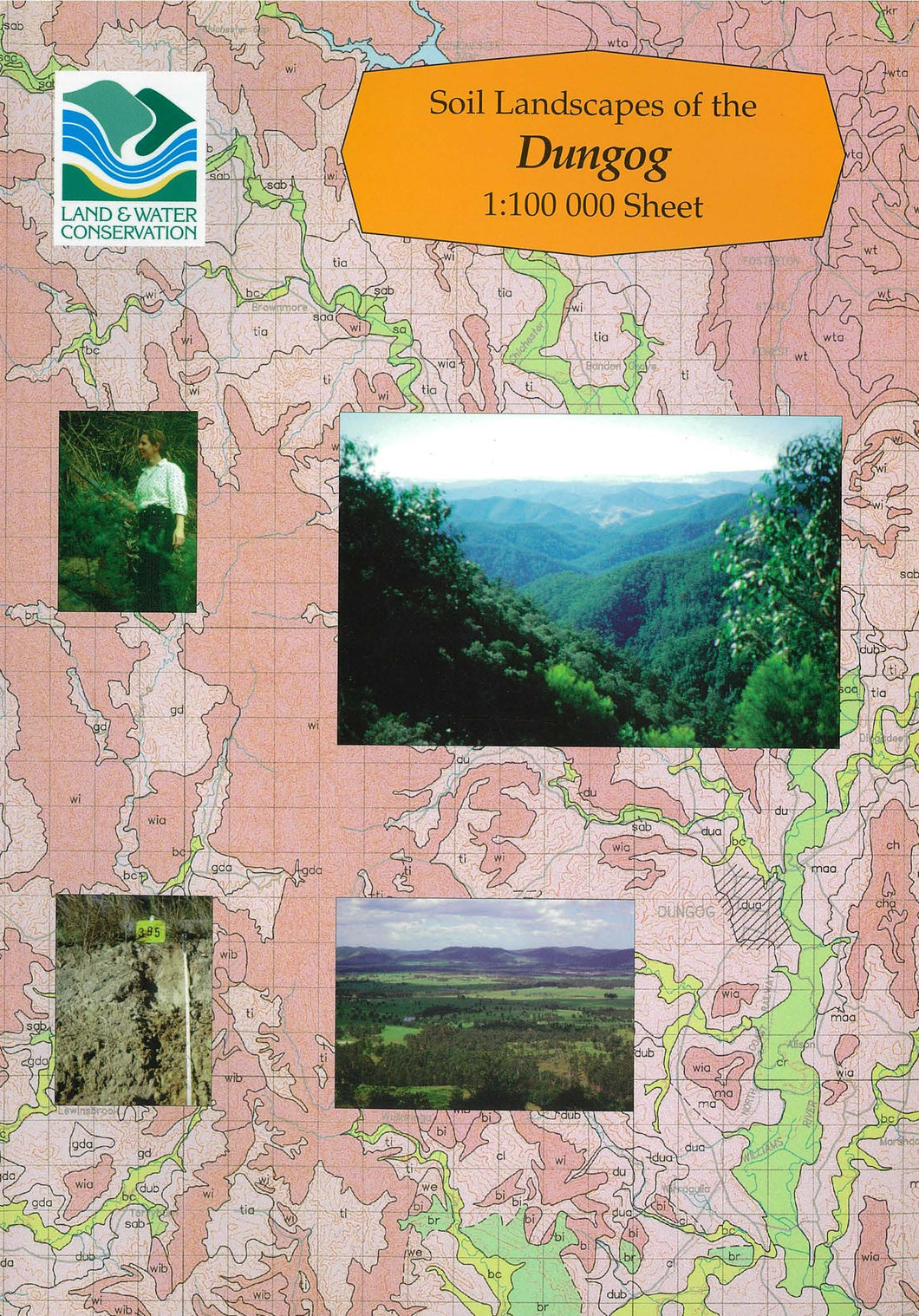 Soil Landscapes of the Dungog 1:100 000 Sheet report cover
