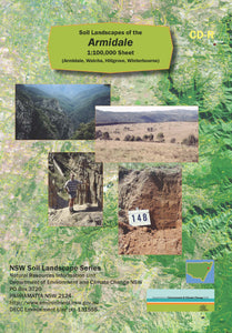 Soil Landscapes of the Armidale 1:100 000 Sheet map