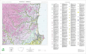 Soil Landscapes of the Macksville-Nambucca 1:100 000 Sheets map