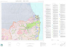 Load image into Gallery viewer, Soil Landscapes of the Murwillumbah-Tweed Heads 1:100 000 Sheets map
