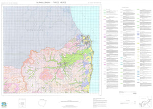 Soil Landscapes of the Murwillumbah-Tweed Heads 1:100 000 Sheets map