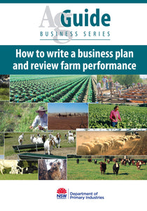 AG Business plan bookcover