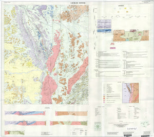 Image of Lachlan Downs 1:100000 Geological map