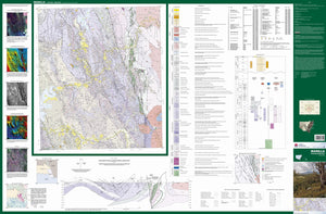 Image of Manilla 1:100000 Geological map