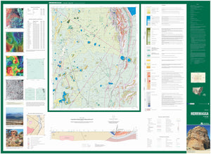 Image of Merriwagga 1:100000 Geological map