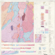 Image of Numbla 1:100000 Geological map