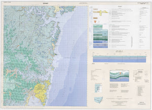 Image of Sydney 1:100000 Geological map