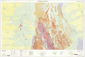 Image of Torrowangee Fowlers Gap 1:100000 Geological map