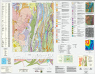 Image of Wellington 1:100000 Geological map