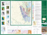 Image of Nuchea 1:100000 Geological map