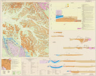 Image of Wrightville 1:100000 Geological map