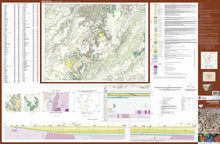 Load image into Gallery viewer, Image of Angledool 1:250000 Geological map
