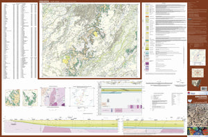 Image of Angledool 1:250000 Geological map