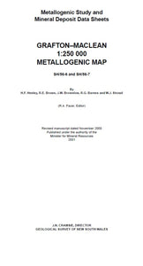 Image of Grafton Maclean Metallogenic Map Explanatory Notes 2001 book cover