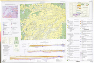 Image of Booligal 1:250000 Geological map