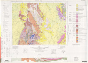 Image of Broken Hill 1:250000 Geological map