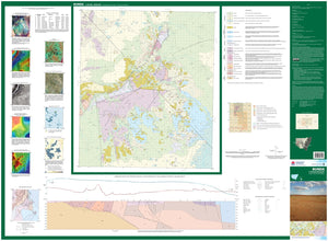 Image of Bunda 1:100000 Geological map