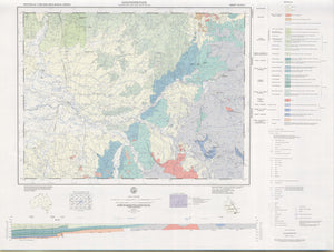 Image of Goondiwindi 1:250000 Geological map