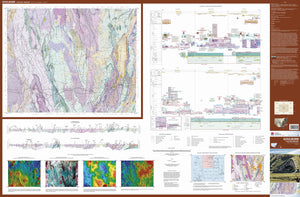 Image of Goulburn 1:250000 Geological map