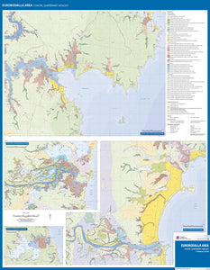 Image of reverse side of Eurobodalla Area Coastal Quaternary Geology map