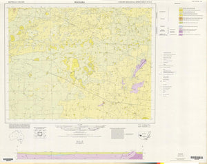Image of Manara 1:250000 Geological map