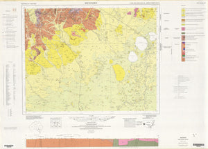 Image of Menindee 1:250000 Geological map