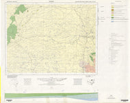 Image of Moree 1:250000 Geological map