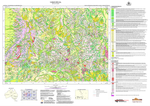 Image of Cobar Special 1:250000 Regolith Landform map