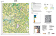 Image of Coolabah 1:100000 Regolith Landform map