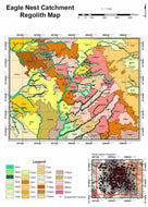 Image of Eagles Nest Catchment 1:7500 Regolith Landform map