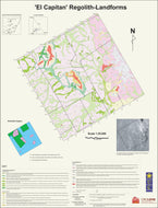 Image of El Capitan 1:25000 Regolith Landform map