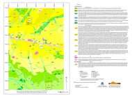 Image of Miandetta 1:25000 Regolith Landform map