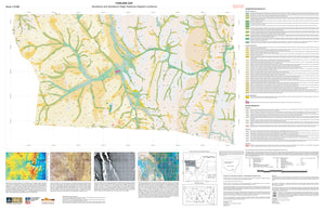 Image of Sandstone and Sandstone Ridge Paddocks 1:12500 Regolith Landform map