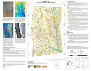 Image of South Sandstone Paddock 1:12500 Regolith Landform map