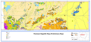 Image of Thomson Orogen 1:400000 Regolith map