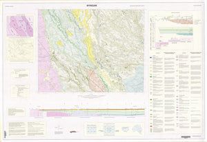 Image of Nyngan 1:250000 Geological map