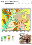 Image of White Elephant Catchment 1:7500 Regolith Landform map