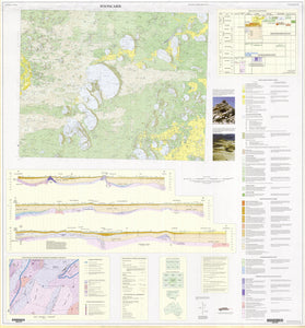 Image of Pooncarie 1:250000 Geological map